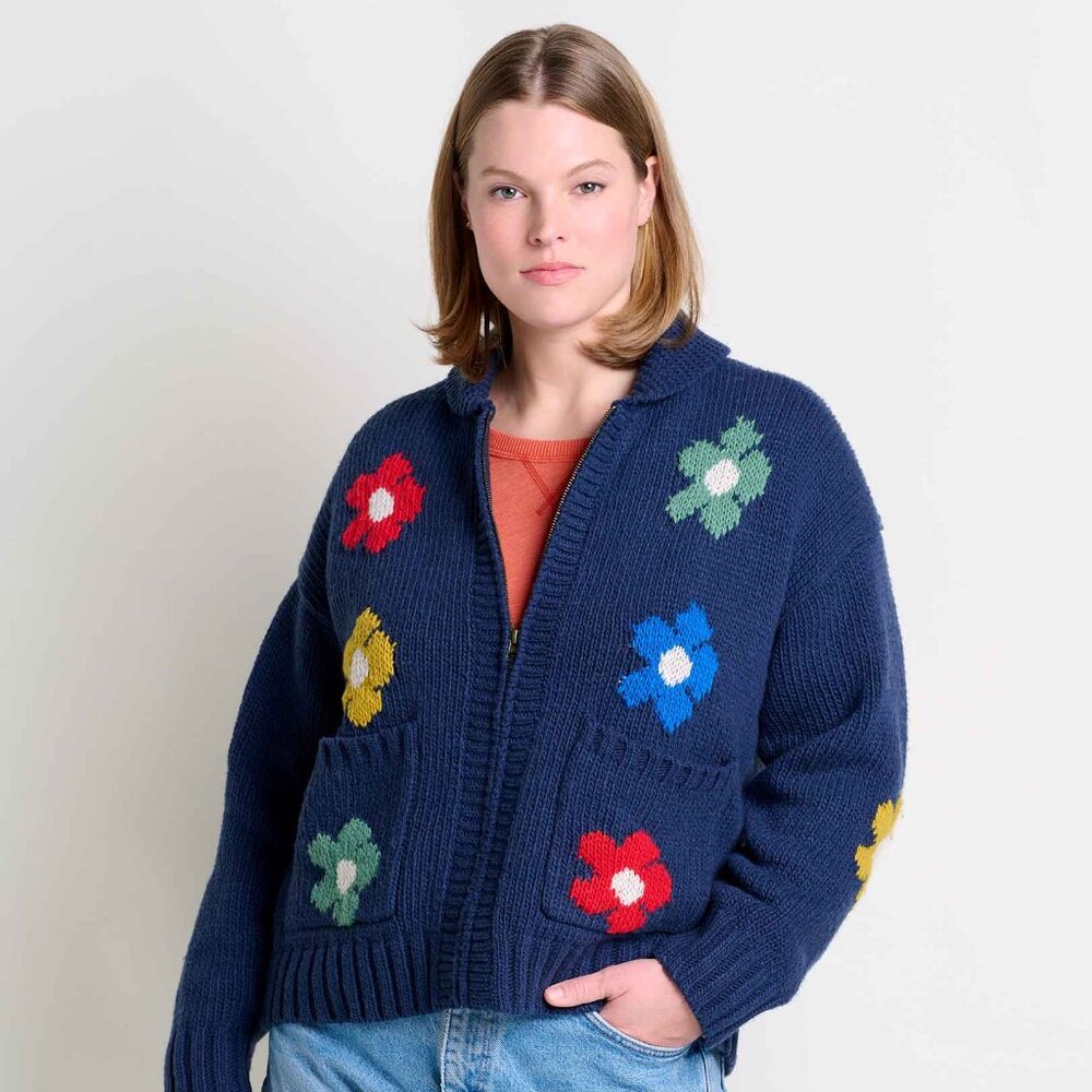 NWT Women's Toad&Co NItsa Zip Cardigan